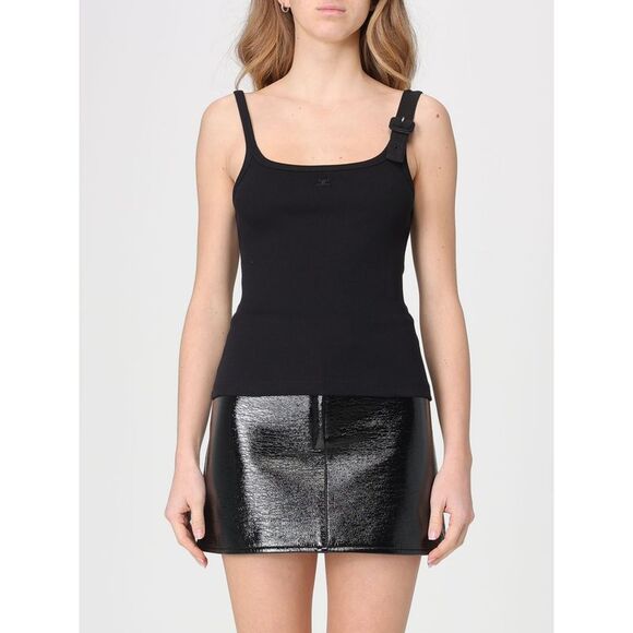 Courreges T-Shirt Woman Black